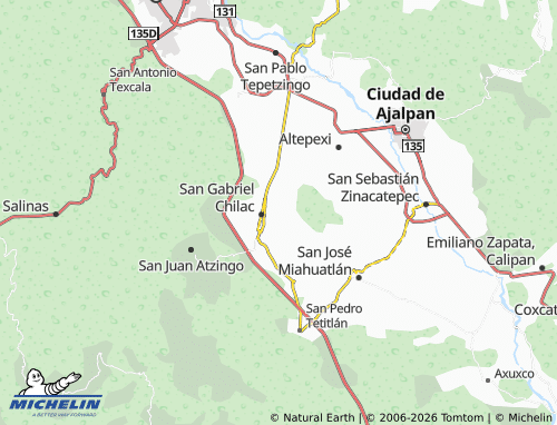 MICHELIN Altamira map - ViaMichelin