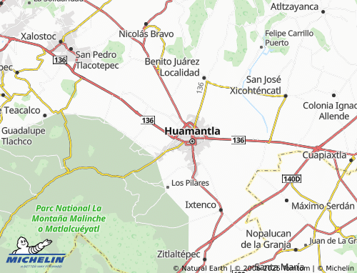 MICHELIN Ignacio Zaragoza map - ViaMichelin