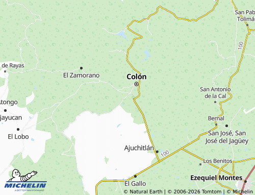 MICHELIN Milpillas map - ViaMichelin