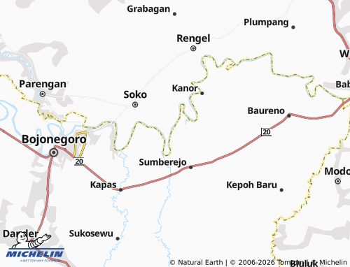 Carte MICHELIN Cangakan - ViaMichelin