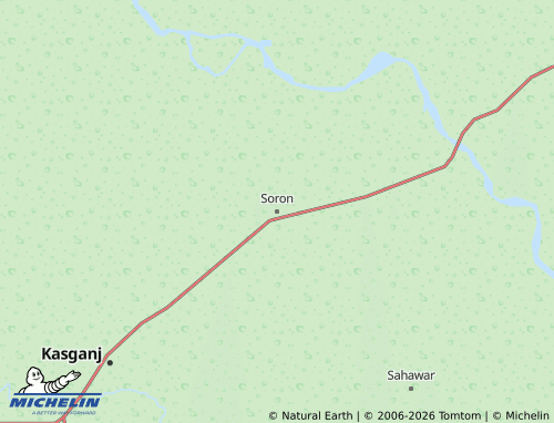 MICHELIN Soron map - ViaMichelin