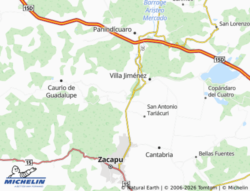 Mapa MICHELIN Los Espinos - ViaMichelin