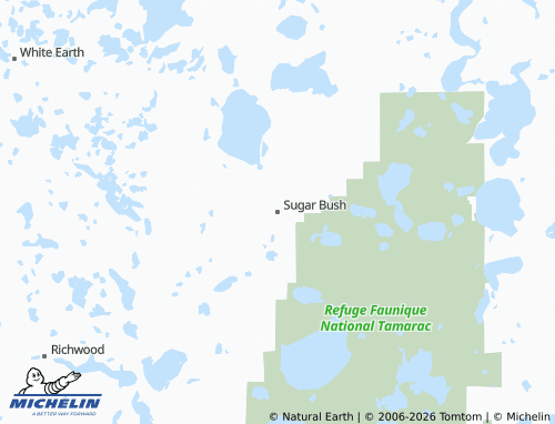 Kaart MICHELIN Sugar Bush - ViaMichelin