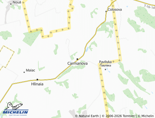 Carte MICHELIN Carmanova - ViaMichelin