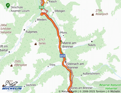 Carte MICHELIN Statz - ViaMichelin