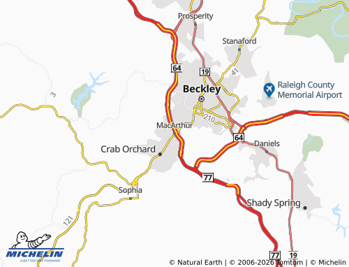 Mapa MICHELIN MacArthur - ViaMichelin