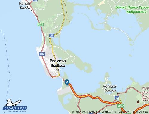 Mappa MICHELIN Agia Triada - ViaMichelin