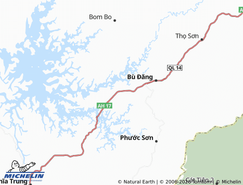 Mappa MICHELIN Minh Hưng - ViaMichelin
