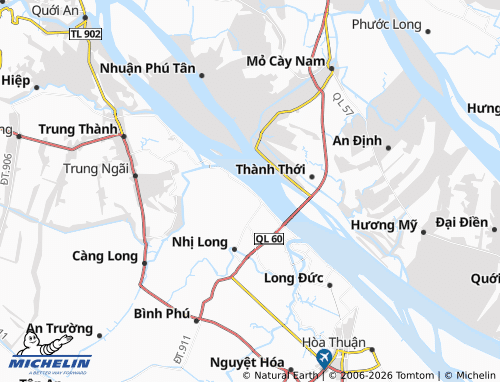 MICHELIN Đức Mỹ map - ViaMichelin