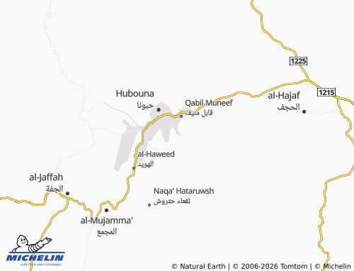 MICHELIN-Landkarte Aseem - ViaMichelin