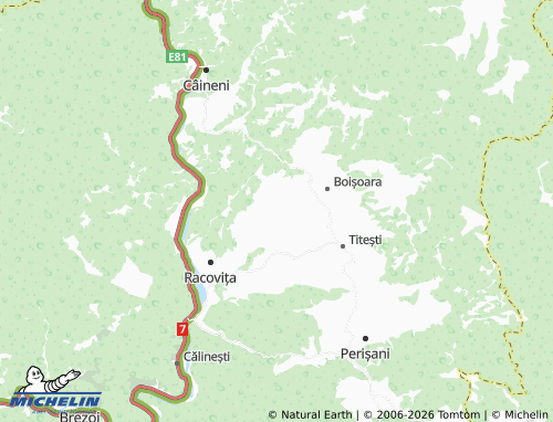 Mapa MICHELIN Bumbuești - ViaMichelin