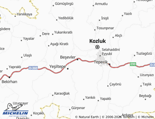 Mappa MICHELIN Beşevler - ViaMichelin