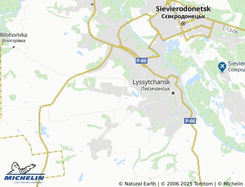 MICHELIN-Landkarte Maloriazantseve - ViaMichelin