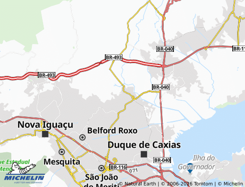 Mapa MICHELIN Parque São Lucas - ViaMichelin