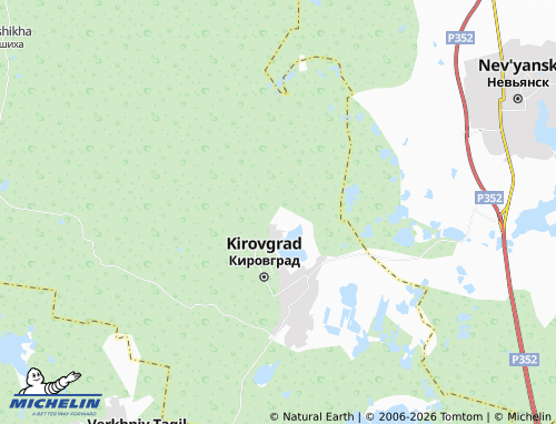 MICHELIN-Landkarte Olimpiyskiy SNT - ViaMichelin