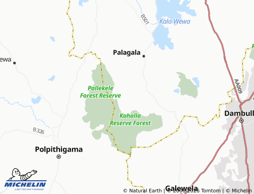 Mappa MICHELIN Ipulwehera - ViaMichelin