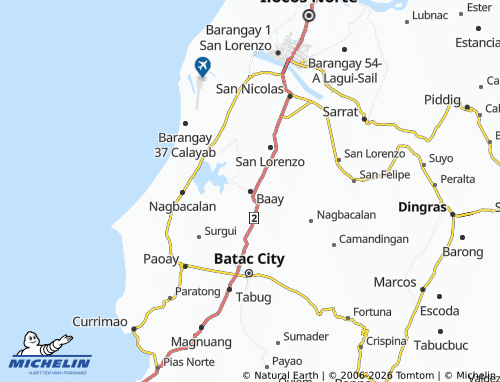 MICHELIN Baay map - ViaMichelin