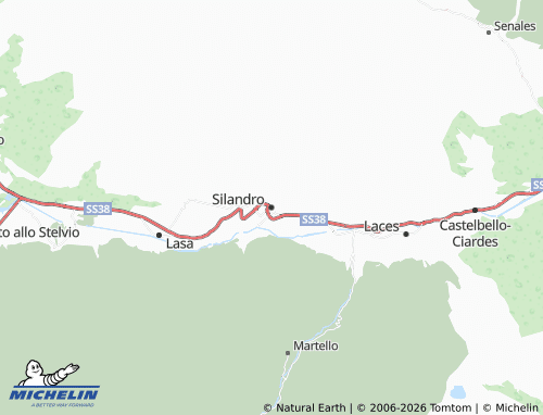 MICHELIN Schlanders map - ViaMichelin