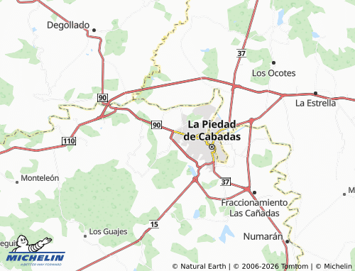 Mapa MICHELIN Arboledas - ViaMichelin