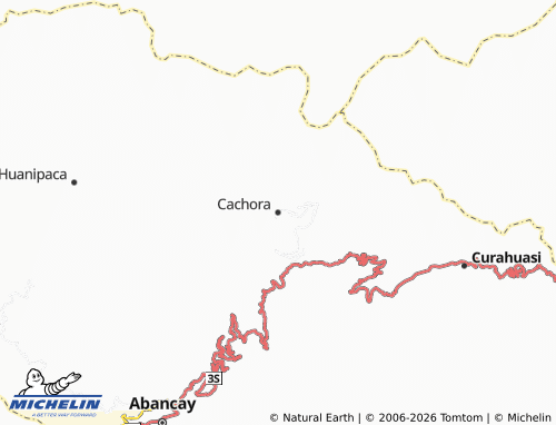 MICHELIN Cachora map - ViaMichelin