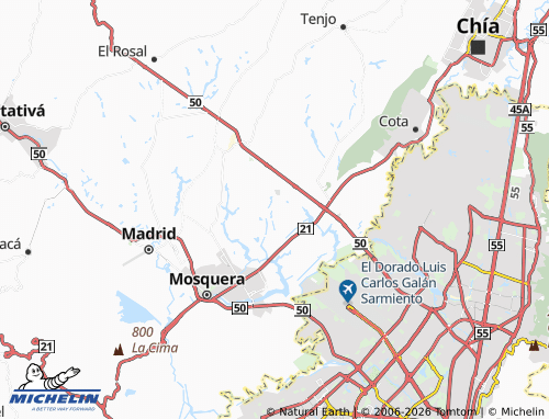 Carte MICHELIN La Isla - ViaMichelin