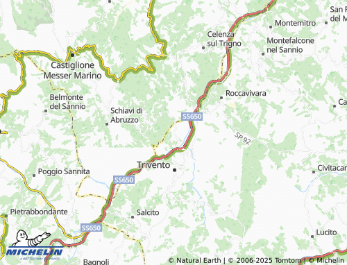 Carte MICHELIN Penna - ViaMichelin