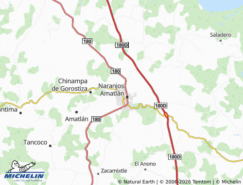 Mapa MICHELIN Tamaulipas - ViaMichelin