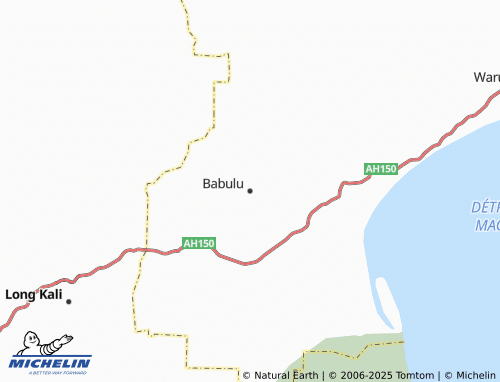 MICHELIN Babulu map - ViaMichelin