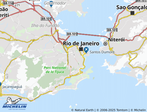 MICHELIN Catumbi map - ViaMichelin