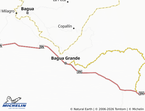 MICHELIN Cajaruro map - ViaMichelin