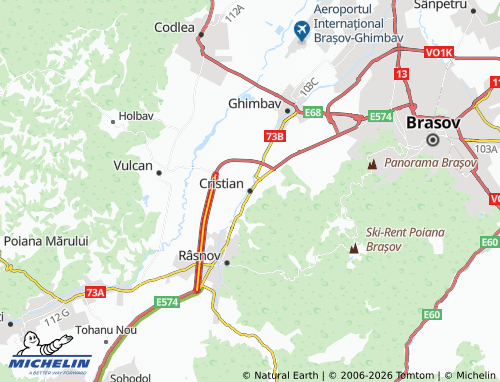 Mappa MICHELIN Cristian - ViaMichelin