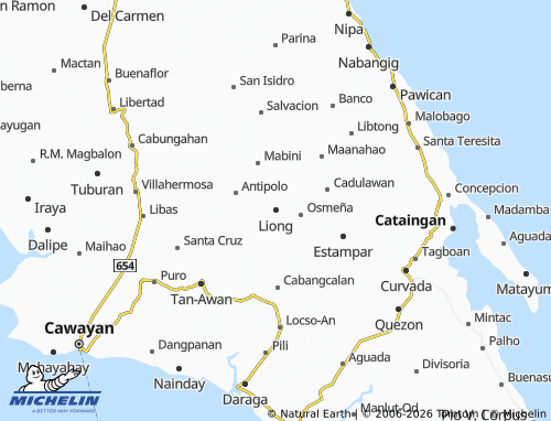 MICHELIN Liong map - ViaMichelin