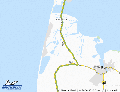 Mapa MICHELIN Engbjerg Gårde - ViaMichelin