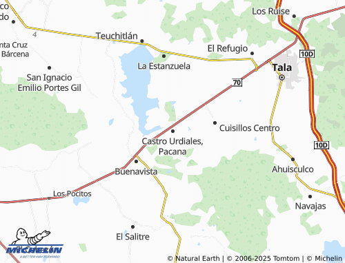 MICHELIN Castro Urdiales, Pacana map - ViaMichelin
