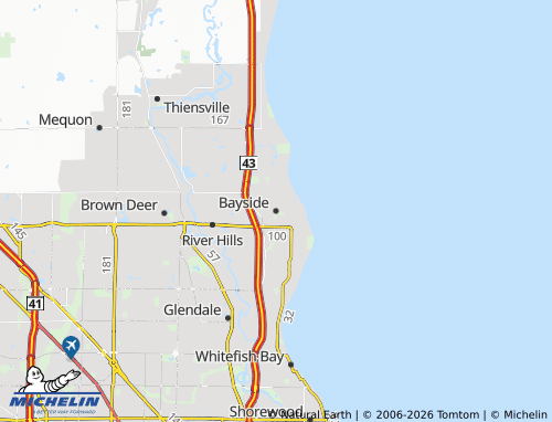 Mappa MICHELIN Bayside - ViaMichelin
