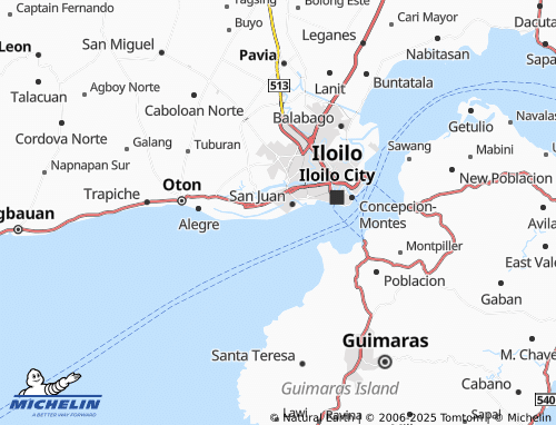 MICHELIN-Landkarte Calumpang - ViaMichelin