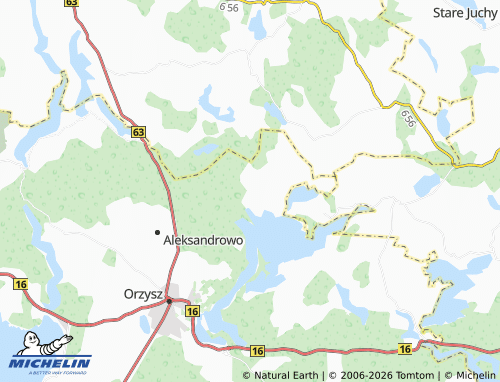 MICHELIN Odoje map - ViaMichelin