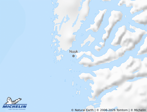 MICHELIN Greenland map - ViaMichelin