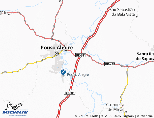 Mapa MICHELIN Presidente Juscelino - ViaMichelin