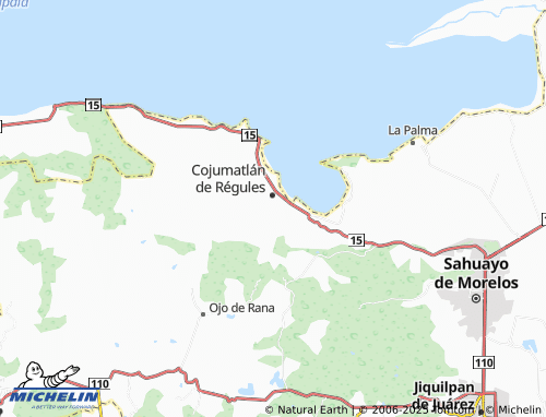 MICHELIN La Llave map - ViaMichelin