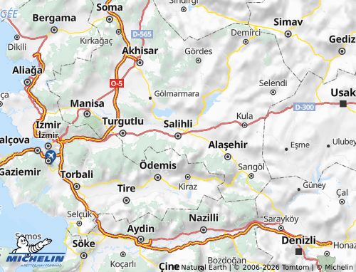 Mapa MICHELIN Salihli - ViaMichelin