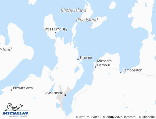 Mappa MICHELIN Embree - ViaMichelin