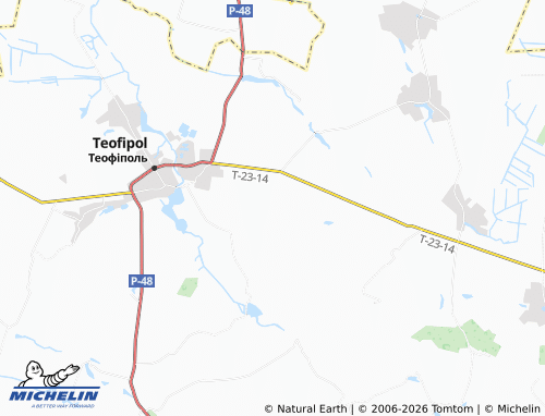Mapa MICHELIN Troianivka - ViaMichelin