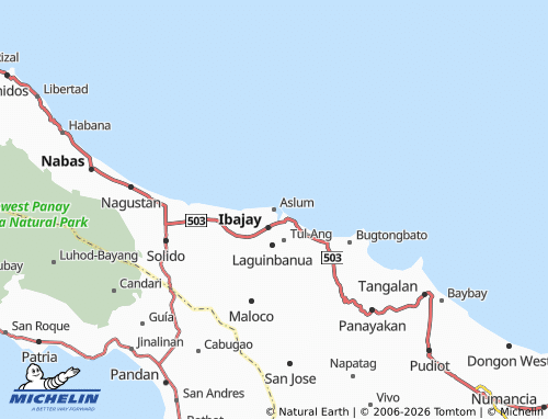 MICHELIN Aslum map - ViaMichelin
