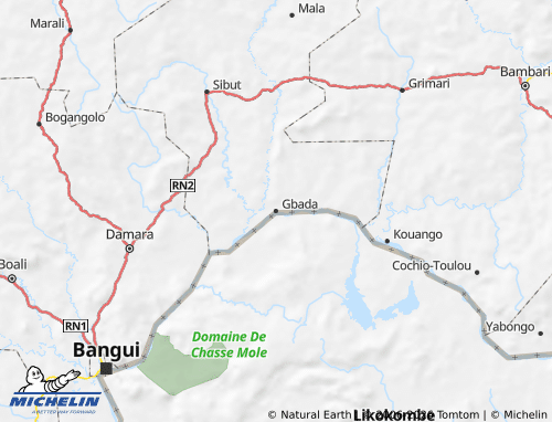 Mapa MICHELIN Ndjoukou - ViaMichelin