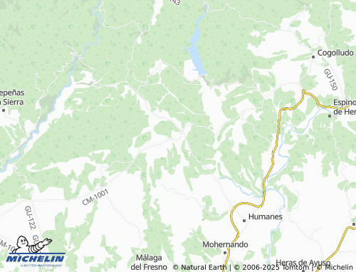 MICHELIN Puebla de Beleña map - ViaMichelin