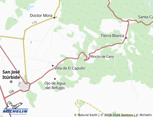 Mappa MICHELIN Carbajal - ViaMichelin