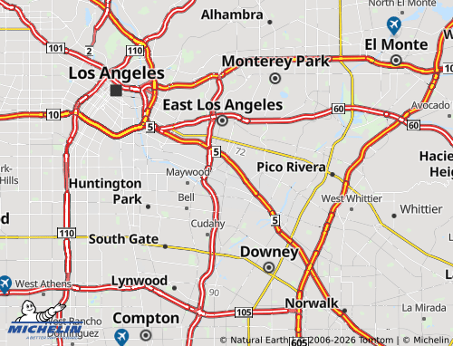 Mappa MICHELIN Commerce - ViaMichelin