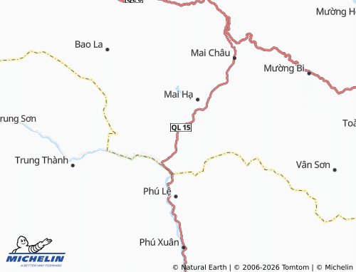 Mapa MICHELIN Vạn Mai - ViaMichelin