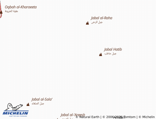 Carte MICHELIN Rawaqa - ViaMichelin